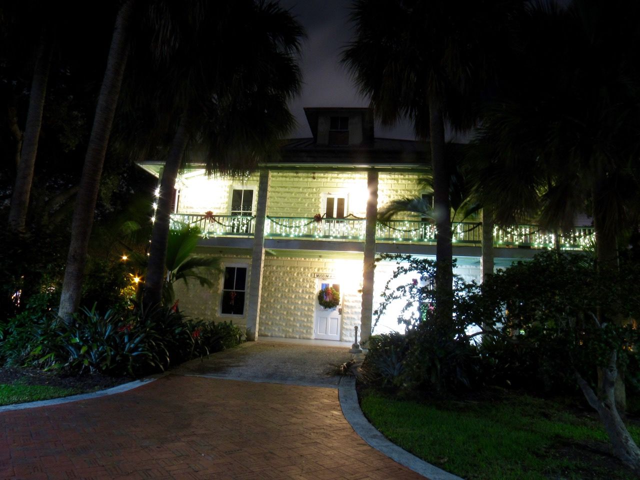 Les lumières de Noël au bord de la New River à Fort Lauderdale