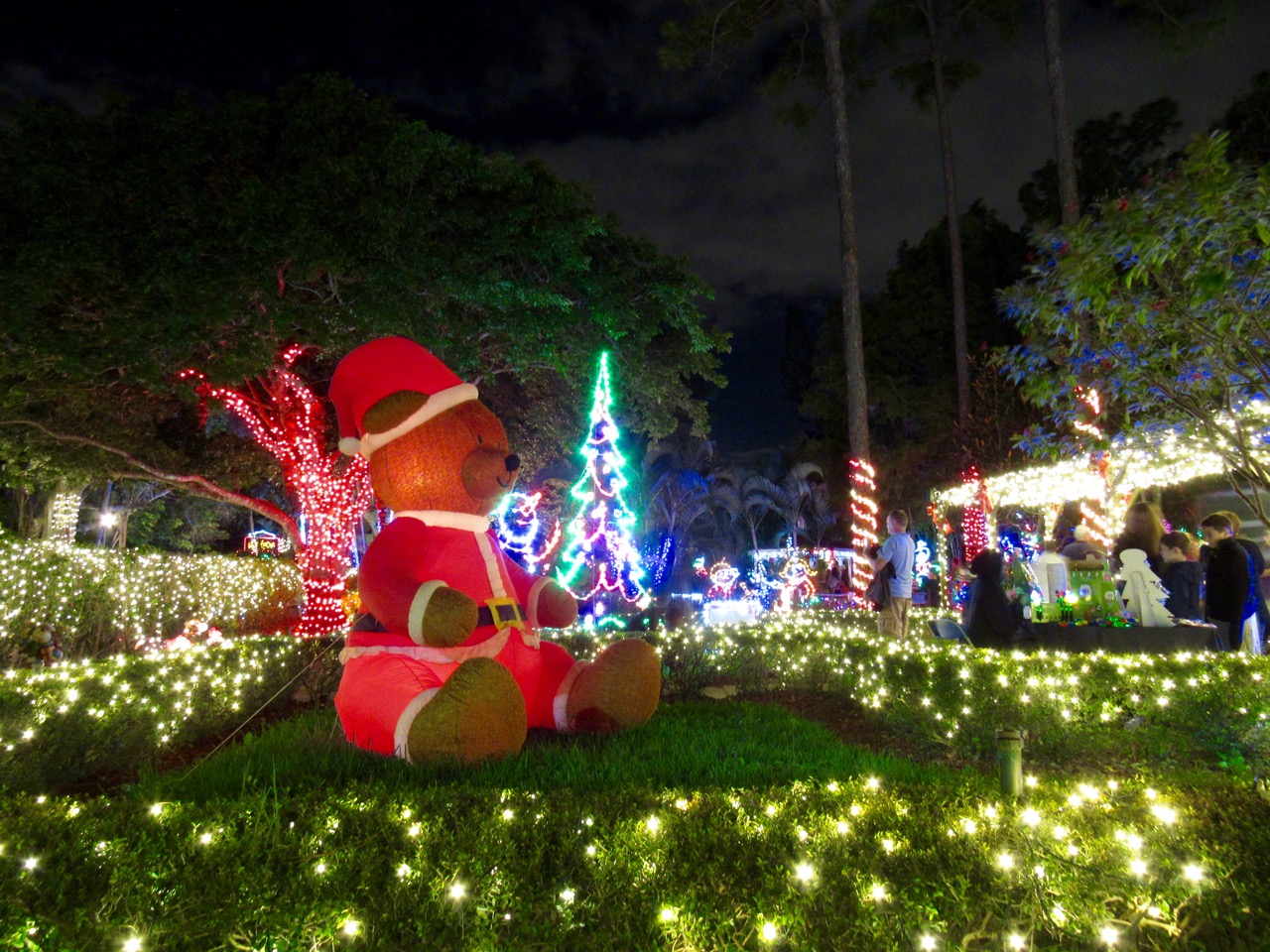 Les décorations de Noël à la Hoffman's Chocolates Factory de Lake Worth, près de West Palm Beach