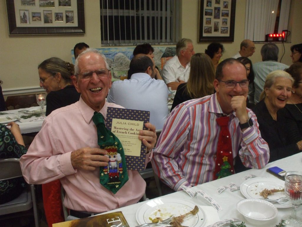 Beaucoup de monde au Noël de l'Alliance Française d'Orlando !