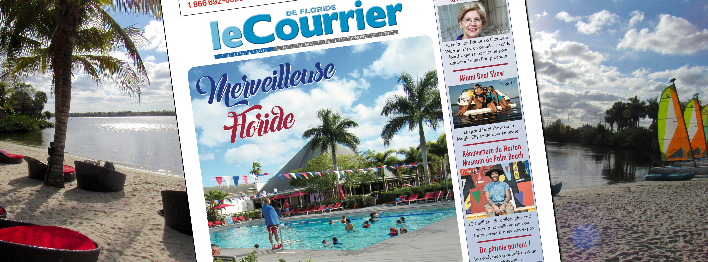 Le Courrier de Floride N°67 de février 2019.