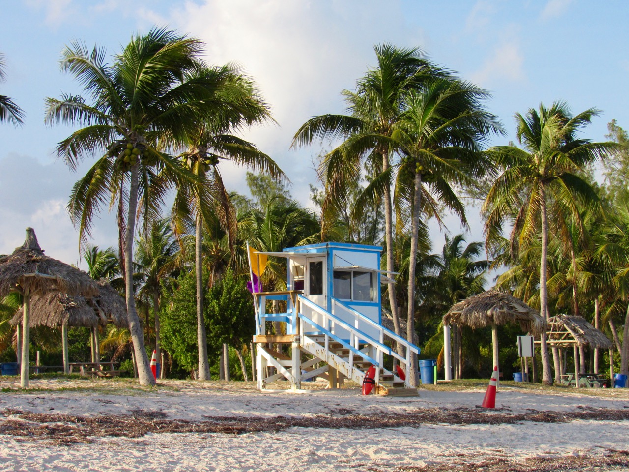 Plage de Virginia Key, à Miami