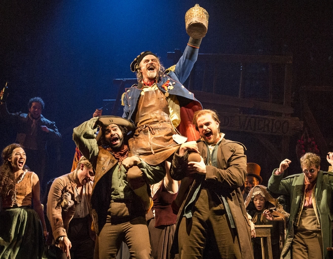 les misérables spectacle à naples