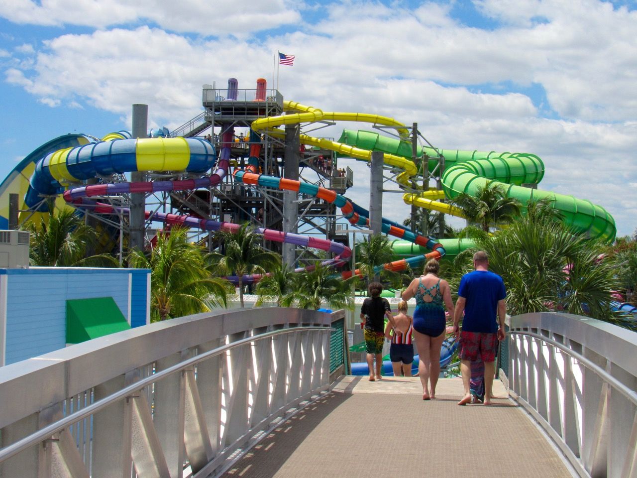 Rapids Water Park : parc d'attractions aquatiques (toboggans...) à West Palm Beach en Floride