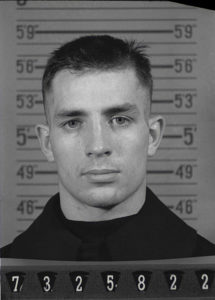 Jack Kerouac au moment de son engagement dans la réserve navale en 1943.