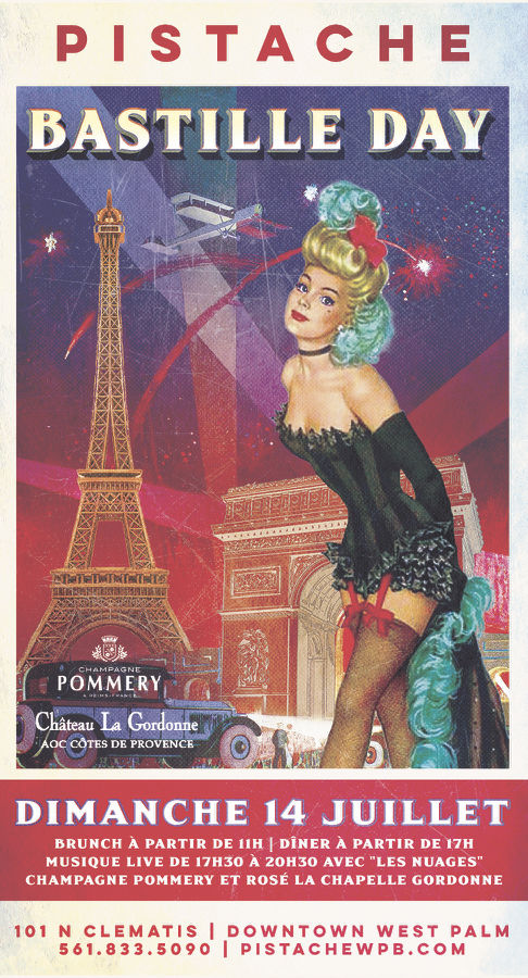 Bastille Day : le 14 juillet 2019 sera fêté à West Palm Beach en Floride