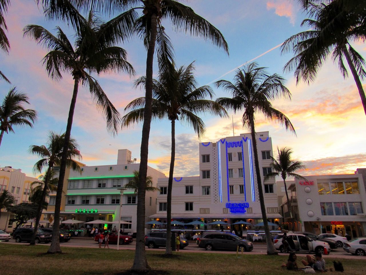 Ocean Drive à South Beach / Miami Beach