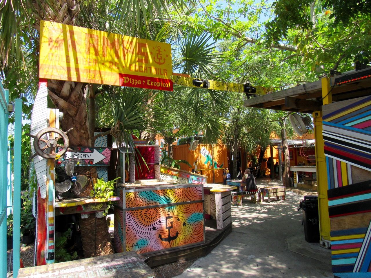 Gramps : restaurant et bar dans le quartier de Wynwood à Miami