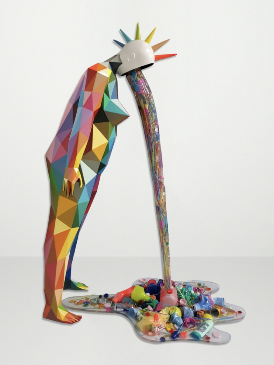 Okuda San Miguel, Pollution Vomit