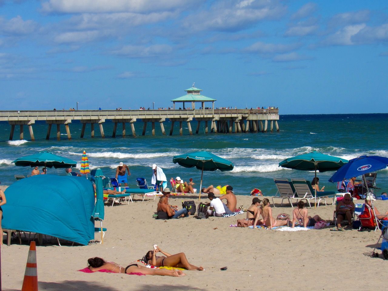 Plage de Deerfield Beach