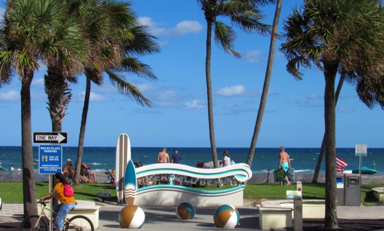 Plage de Deerfield Beach