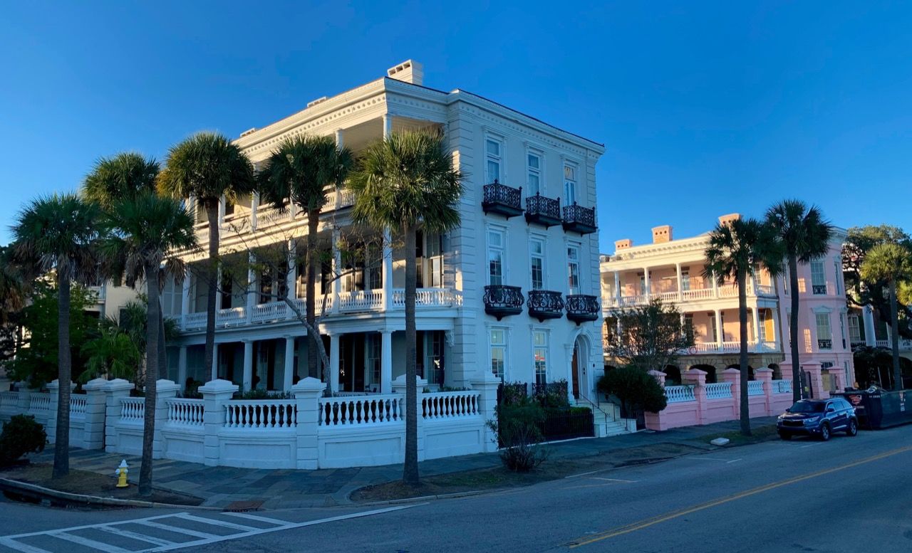 Edmondston-Alston House dans le quartier de The Battery à Charleston