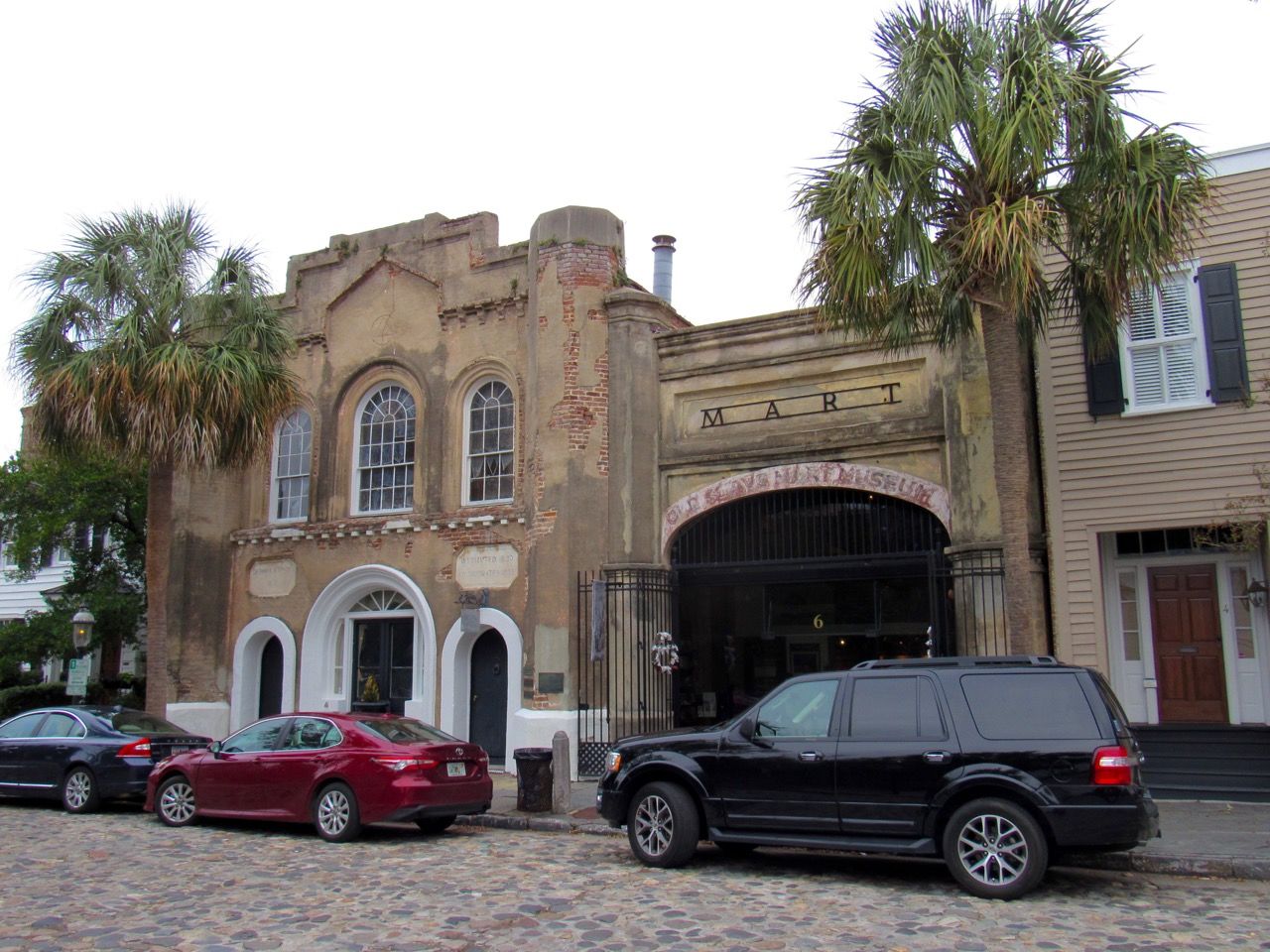The Old Slave Mart Museum : marché aux esclaves de Charleston