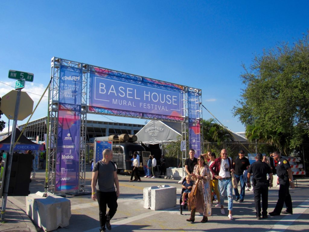 L'Art Week dans le quartier de Wynwood à Miami