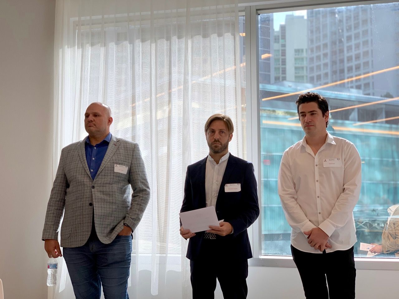 Eric Tourtel, Stanislas Coignard et David Azar
