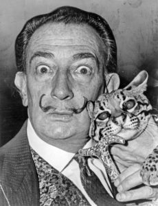 Salvador Dali (photo dans le domaine public)
