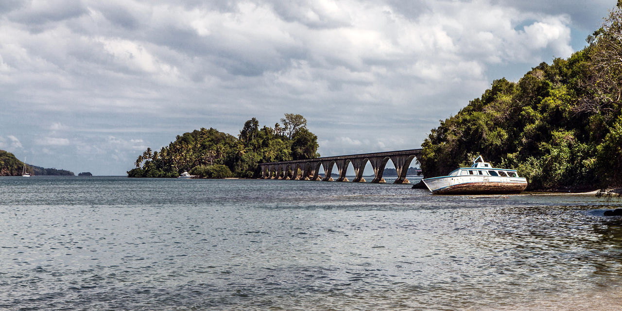 Les fameux "ponts vers nulle part" à Santa Bárbara de Samaná, en République Dominicaine