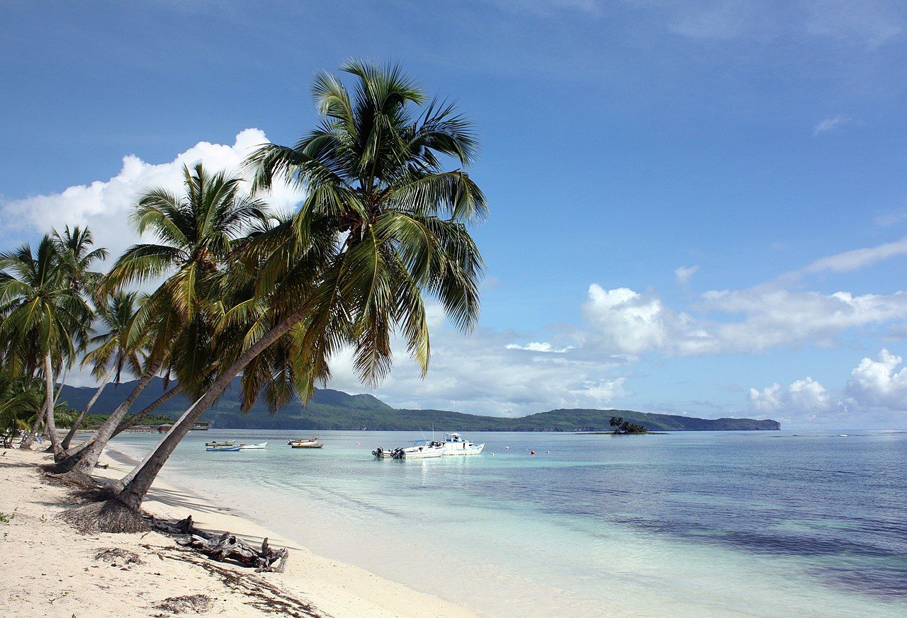 Las Galeras, sur la péninsule de Samaná en République Dominicaine.