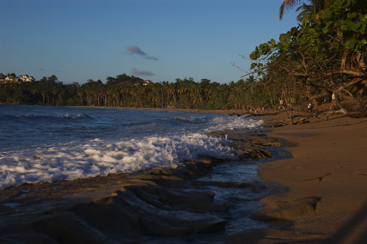 Playa Bonita, près de Terrenas, sur la péninsule de Samaná en République Dominicaine.