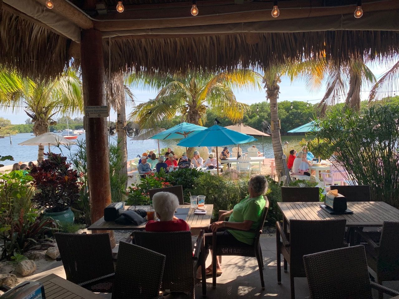 The Gateway, le tiki bar près de Weedon Island à St Petersburg en Floride
