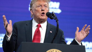 Donald Trump en campagne en juin dernier en Arizona (Crédit photo : Gage Skidmore (CC BY-SA 2.0))