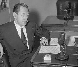 William S Paley, le créateur et patron historique de CBS