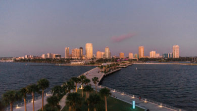 Le nouveau pier de St Petersburg en Floride (crédit photo : City of St Petersburg).