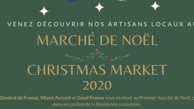Un marché de Noël français à Miami en décembre