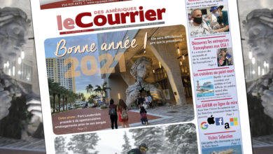 Couverture du Courrier des Amériques de Janvier 2021