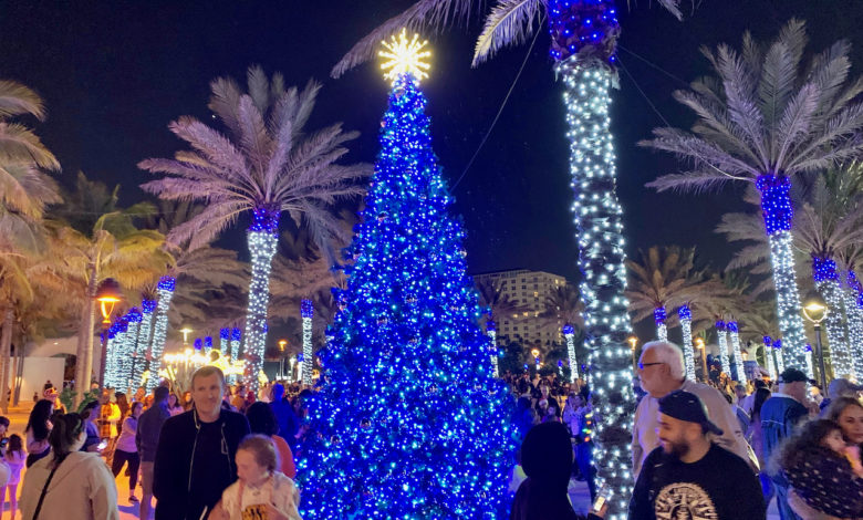 Les décorations de Noël à Fort Lauderdale en Floride