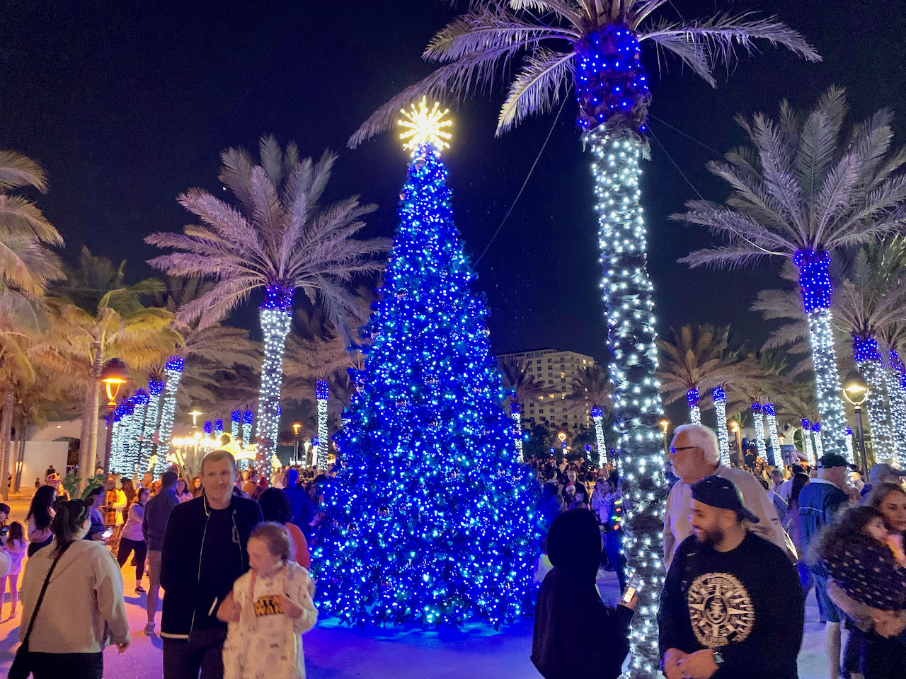 Les décorations de Noël à Fort Lauderdale en Floride