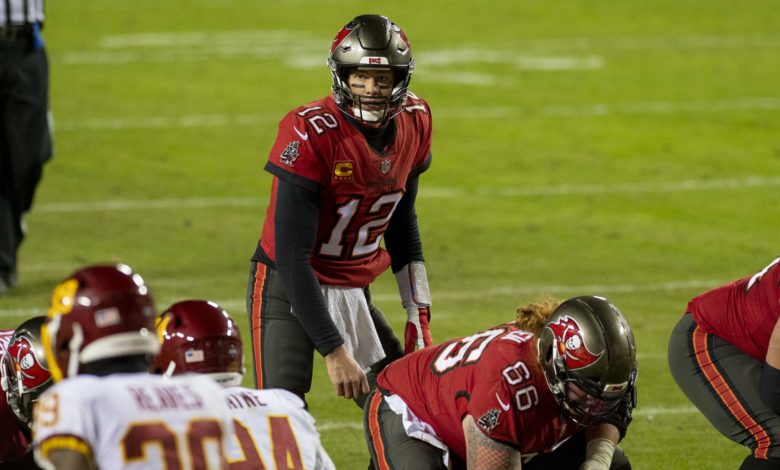Tom Brady et les Buccaneers de Tampa.