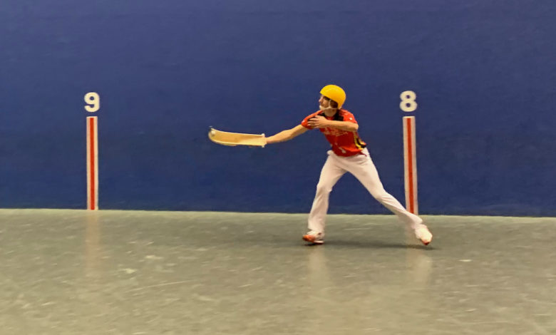 Les joueur sur le fronton de Dania Beach