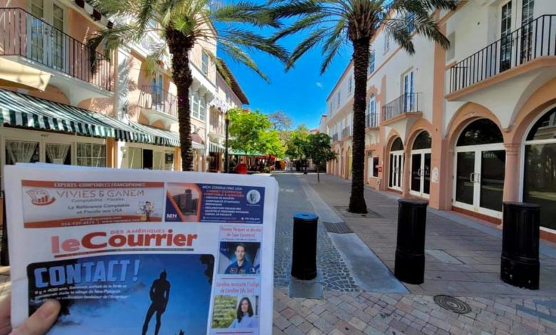 Le Courrier : le seul journal francophone distribué en Floride
