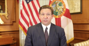 Ron DeSantis, gouverneur de Floride