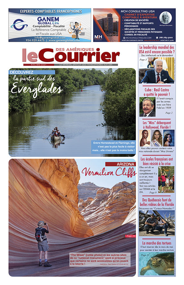 Le Courrier des Amériques du mois de mai 2021 / Le Courrier de Floride