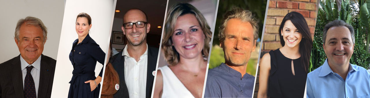 Jacques Brion, Aline Martin O’Brien, David Ruiz, Séverine Gianese-Pittman, Nicolas Guillant, Jordane Ruiz, Jean-Paul Barre