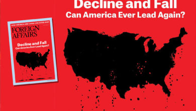 Le déclin et la chute des Etats-Unis en temps que leader ?