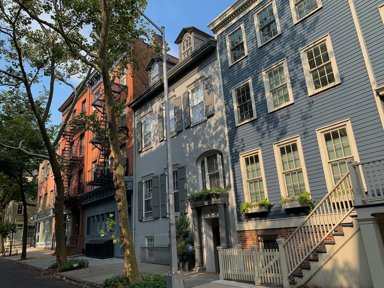 Vieille rue de Brooklyn Heights