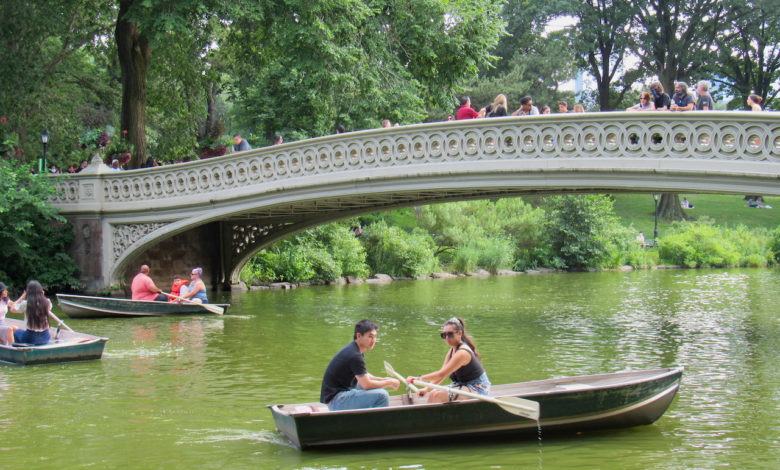 Endroit romantique s'il en est à Central Park, New-York City