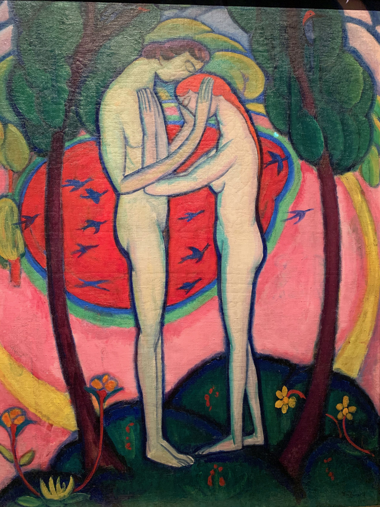 "Printemps à Central Park", par William Zorach (1914), au Metropolitan Museum of Art.