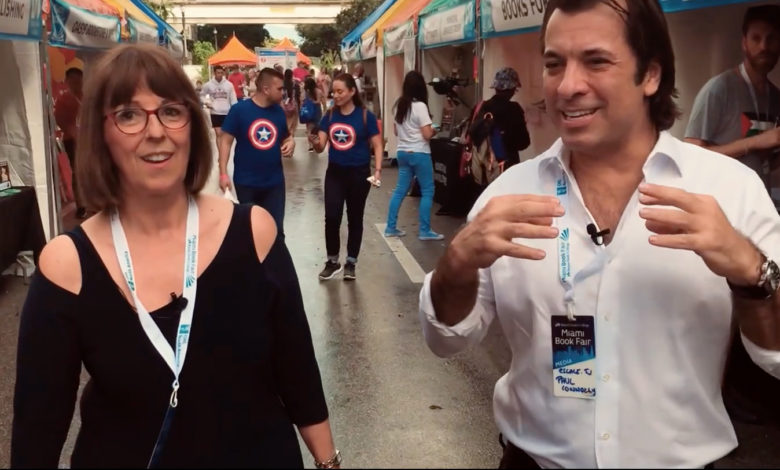 Josée Maynard en compagnie de Paul Connolly à Miami