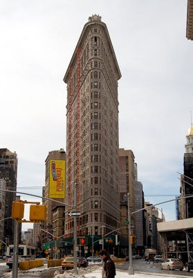 Le Flatiron Building.