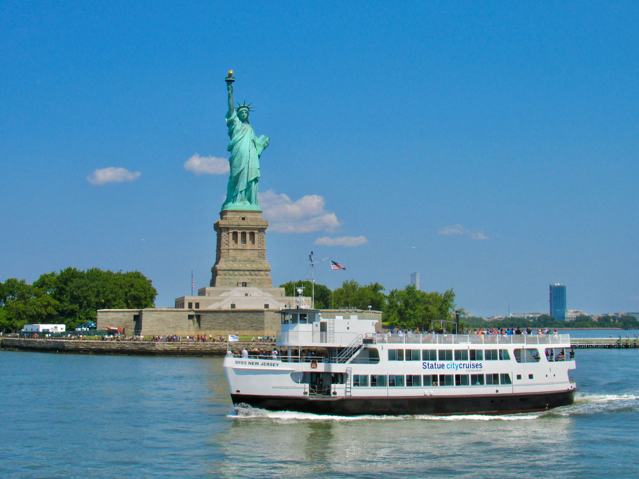 Liberty Cruise vers la Statue de la Liberté à New-York