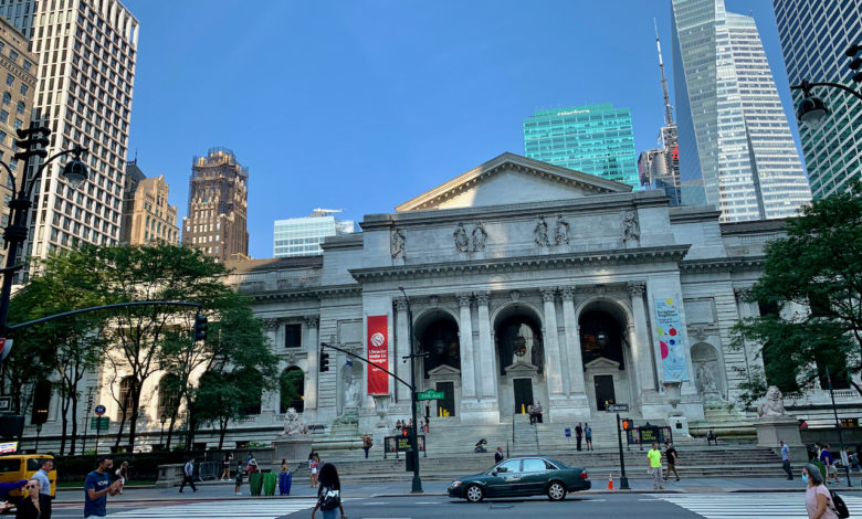 La très belle New-York Public Library de Manhattan
