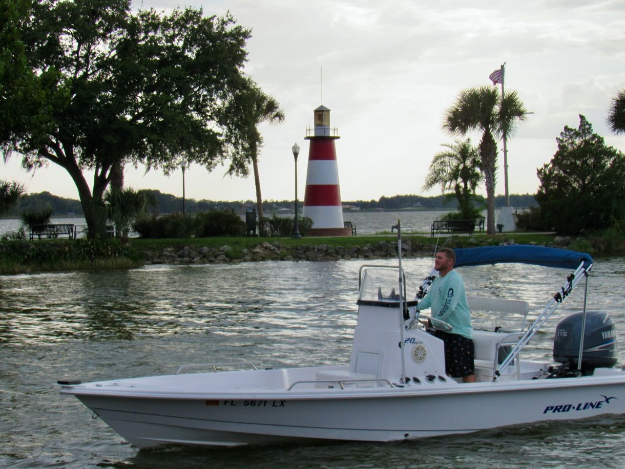 Phare de Grantham Point Park à mount Dora