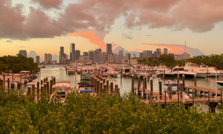 Restaurant Whiskey Joe sur l'île de Virginia Key à Miami