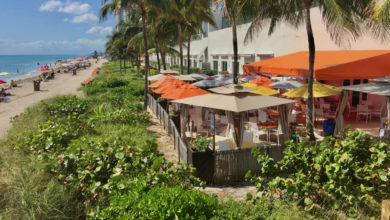 Restaurant Tahiti Beach de Sunny Isles : le seul sur la plage de tout Miami-Dade !