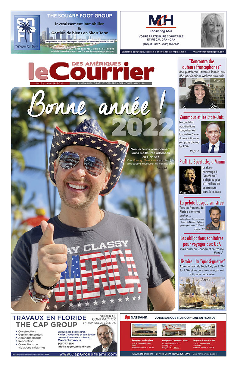 Le Courrier des Amériques de janvier 2022