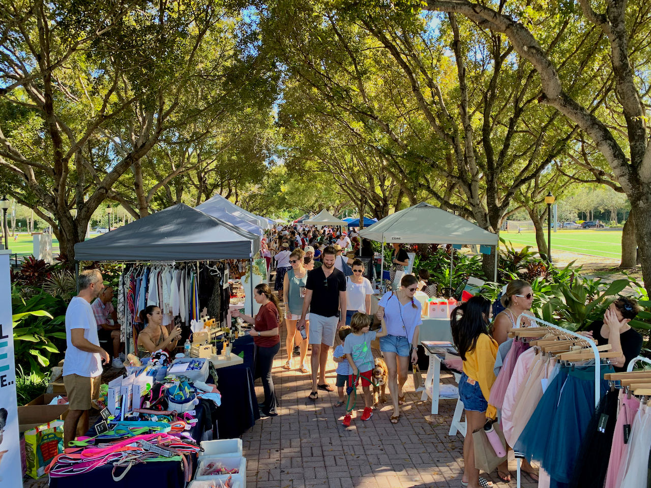Marché de Noël français de Miami 2021, à Key BIscayne