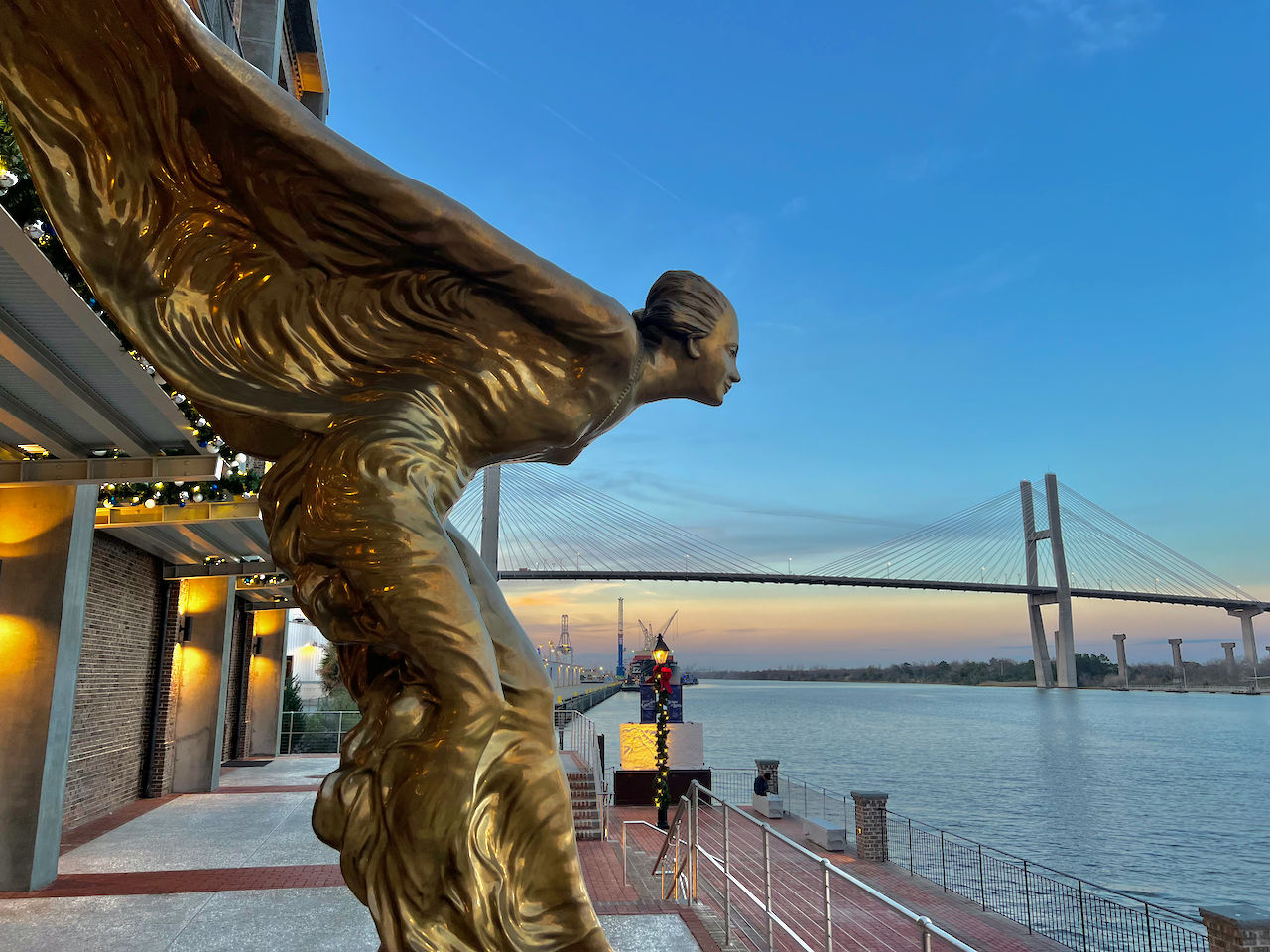 Sur les quais de Savannah, en Géorgie.